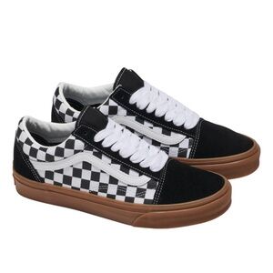 Vans Old Skool Fat Lace Checker Black Women 12.0 US Mens 10.5 US